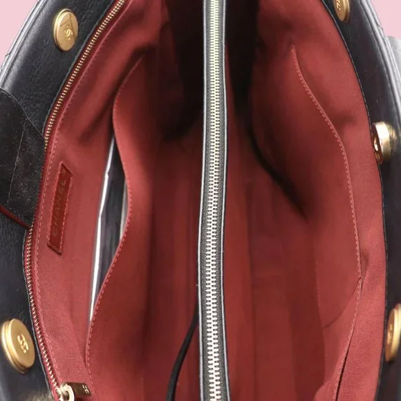 Chanel Black Calfskin Stitched Archi Chic Large Shopping Tote - Picture 8 of 12